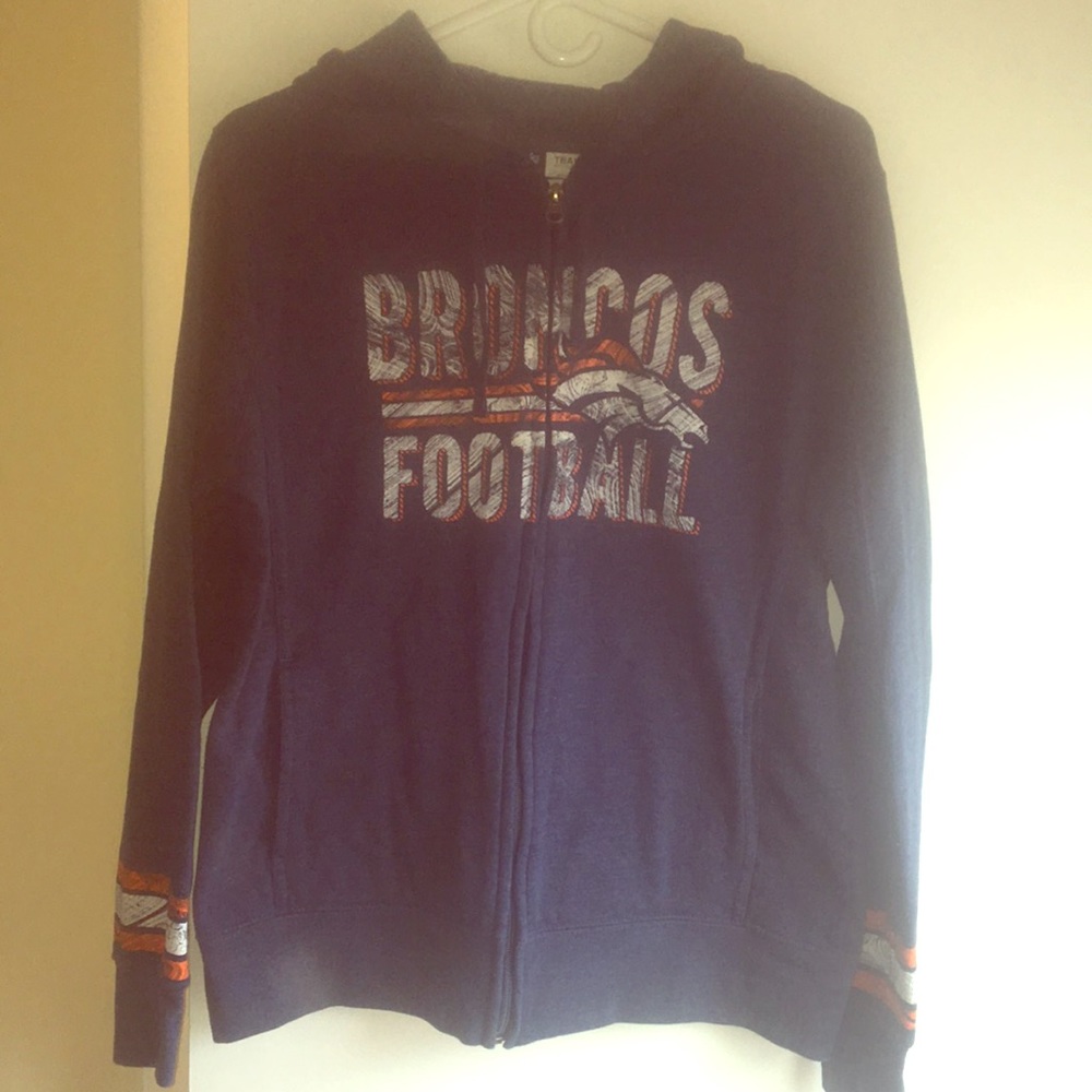 Broncos full zip hoody